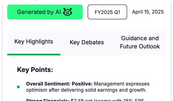 Earnings Recap