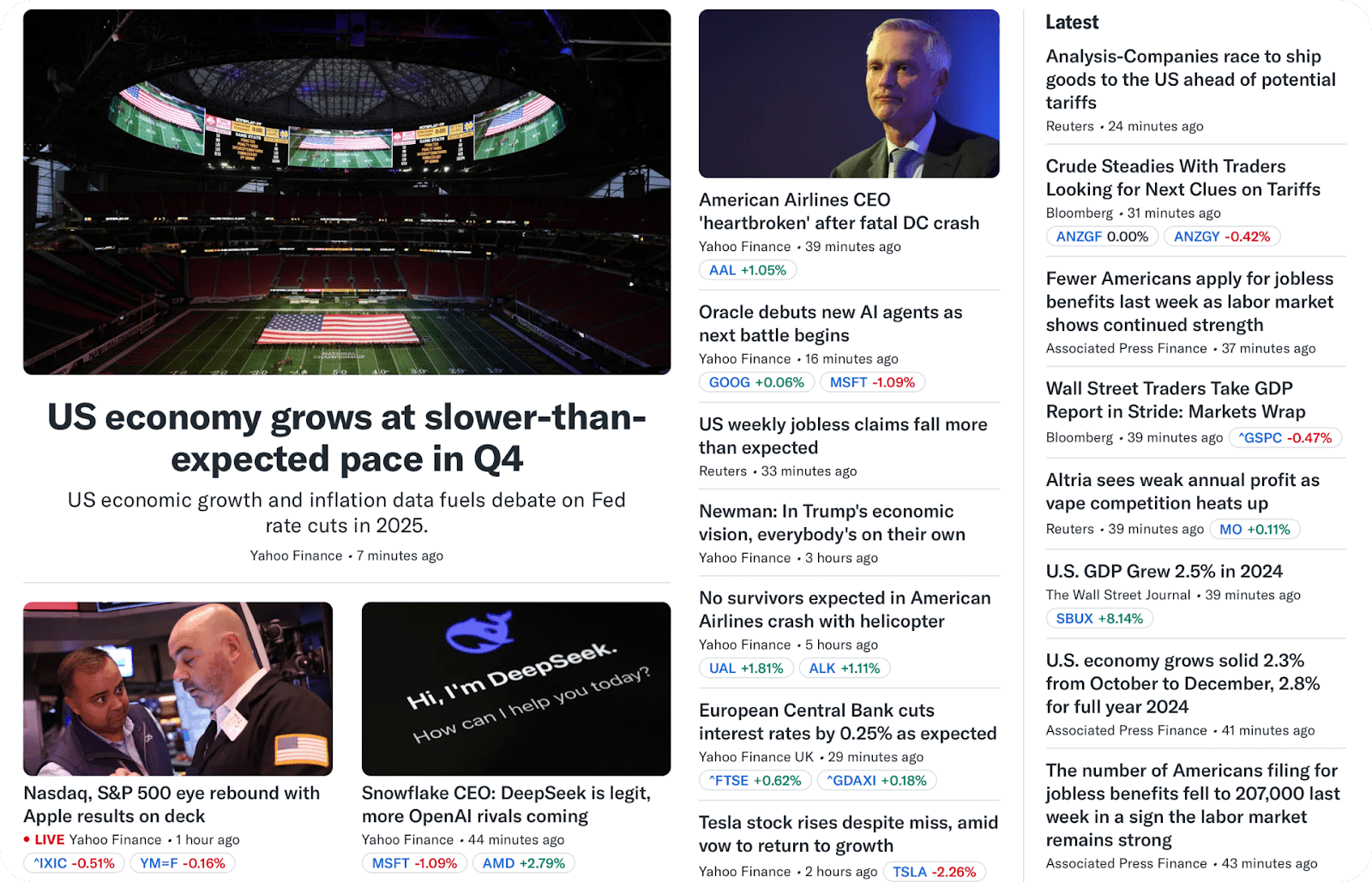 yahoo finance
