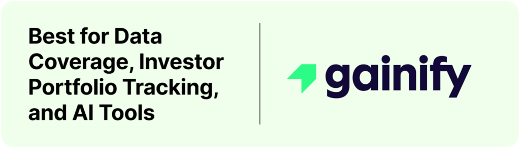 Capital IQ alternatives