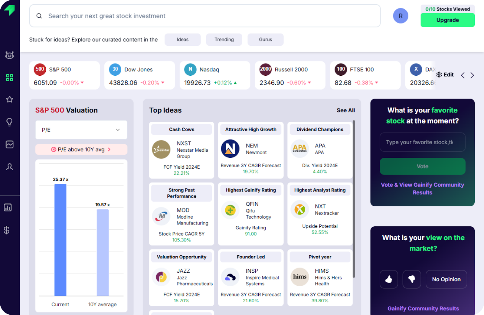 Gainify vs Simply Wall St