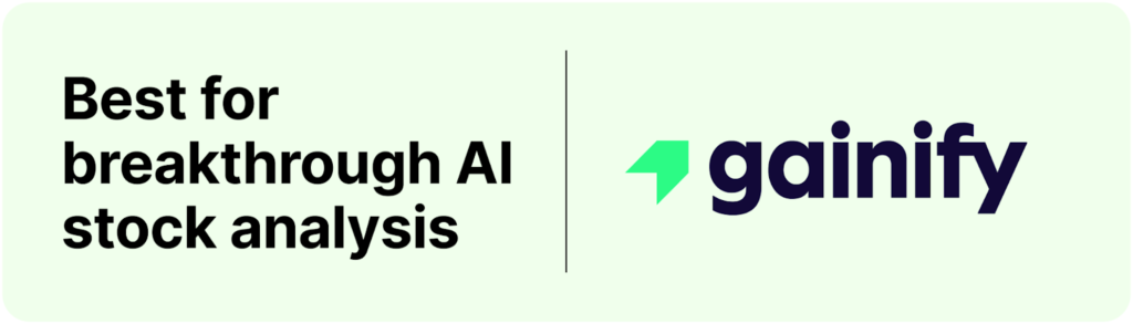 Best for breakthrough Al stock analysis