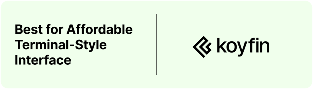 Capital IQ alternatives