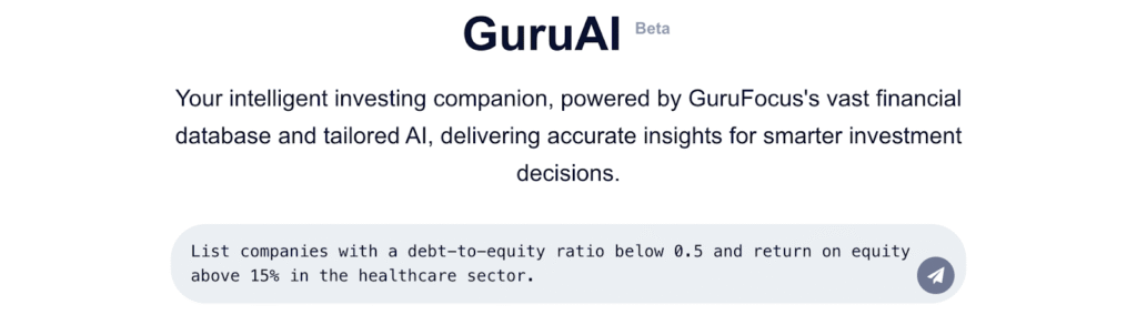 GuruFocus vs Gainify