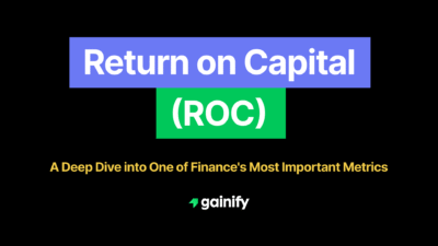 Return on Capital Employed (ROCE)
