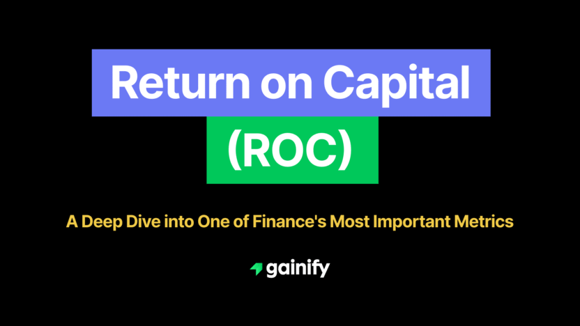 Return on Capital Employed (ROCE)