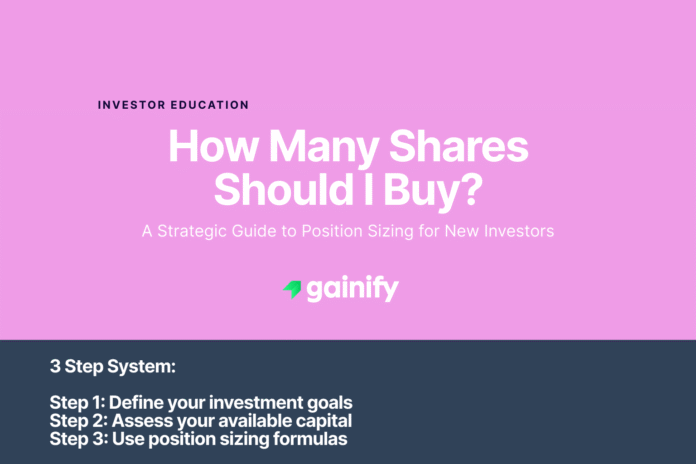 How Many Shares Should I Buy