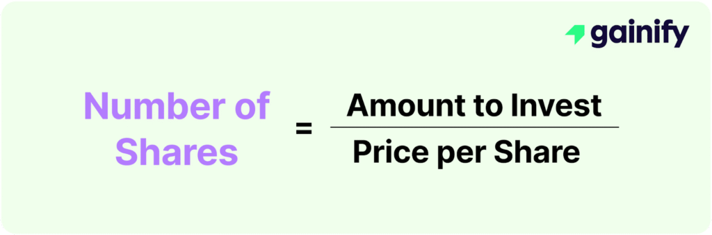 How Many Shares Should I Buy Formula