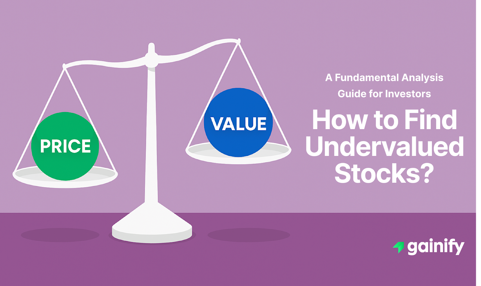 How to Find Undervalued Stocks