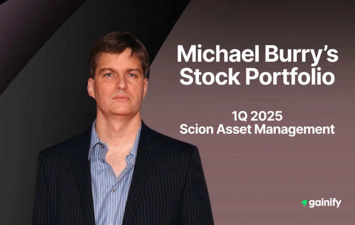 Michael Burry’s Stock Portfolio