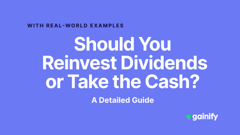 Should You Reinvest Dividends or Take the Cash