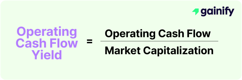 What Is Operating Cash Flow Yield