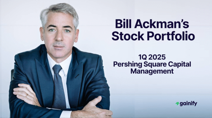 bill ackman stock portfolio 1Q 2025