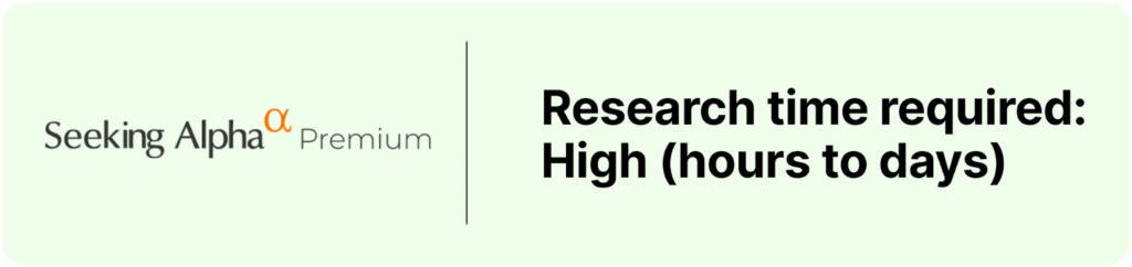 Seeking Alpha gives you more freedom than Motley Fool