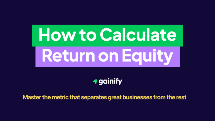 How to calculate return on equity