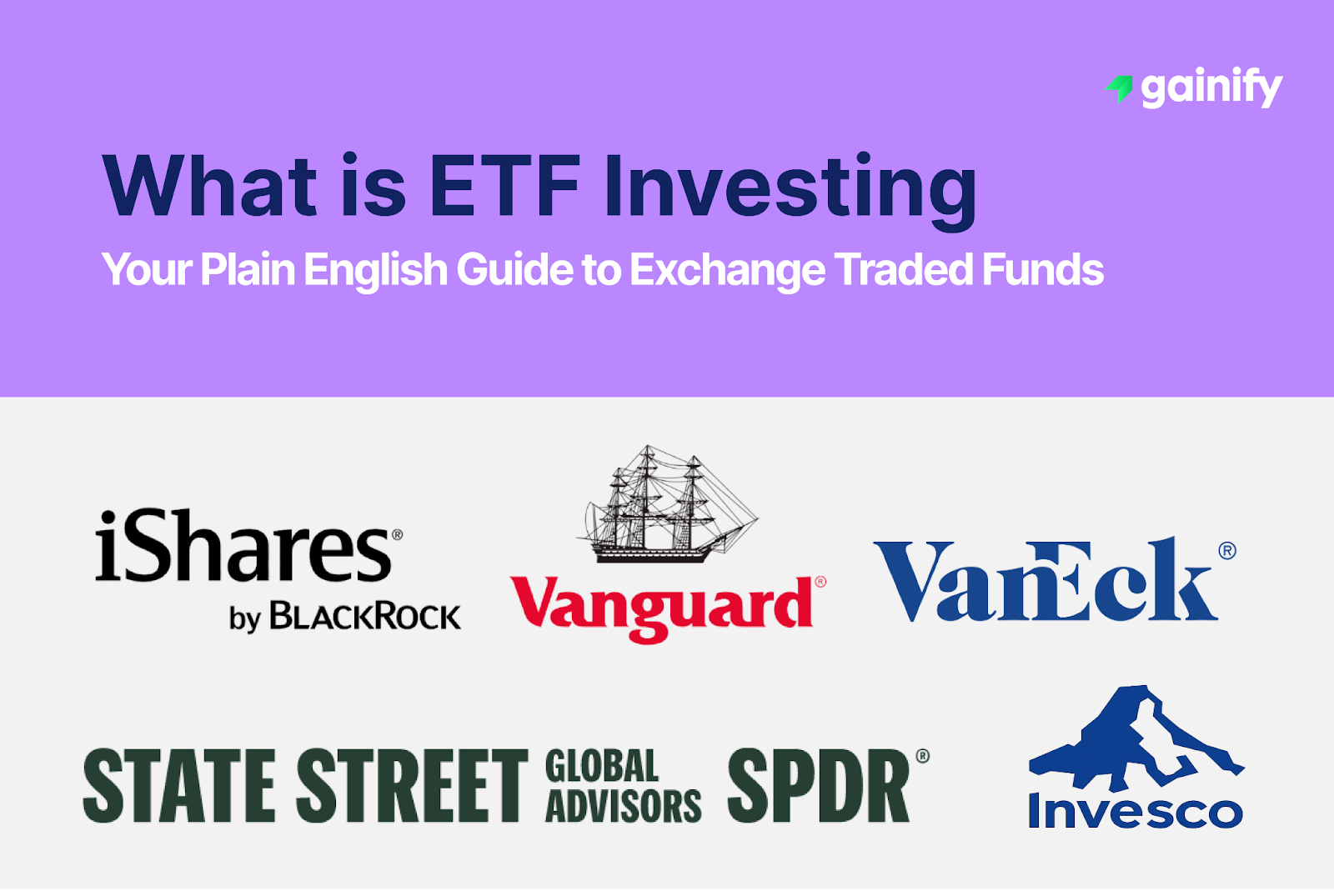 what is etf investing