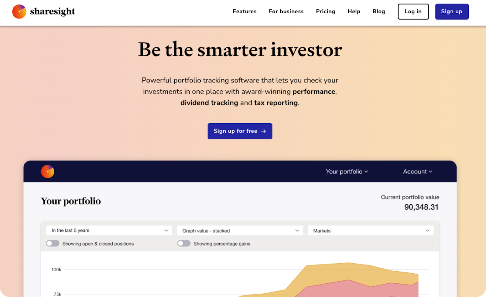 Best Dividend Tracker - Gainify.io - Sharesight