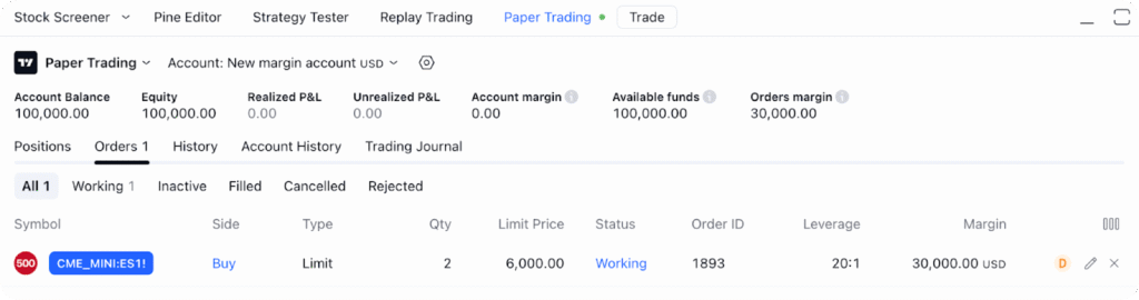 best paper trading apps - TradingView