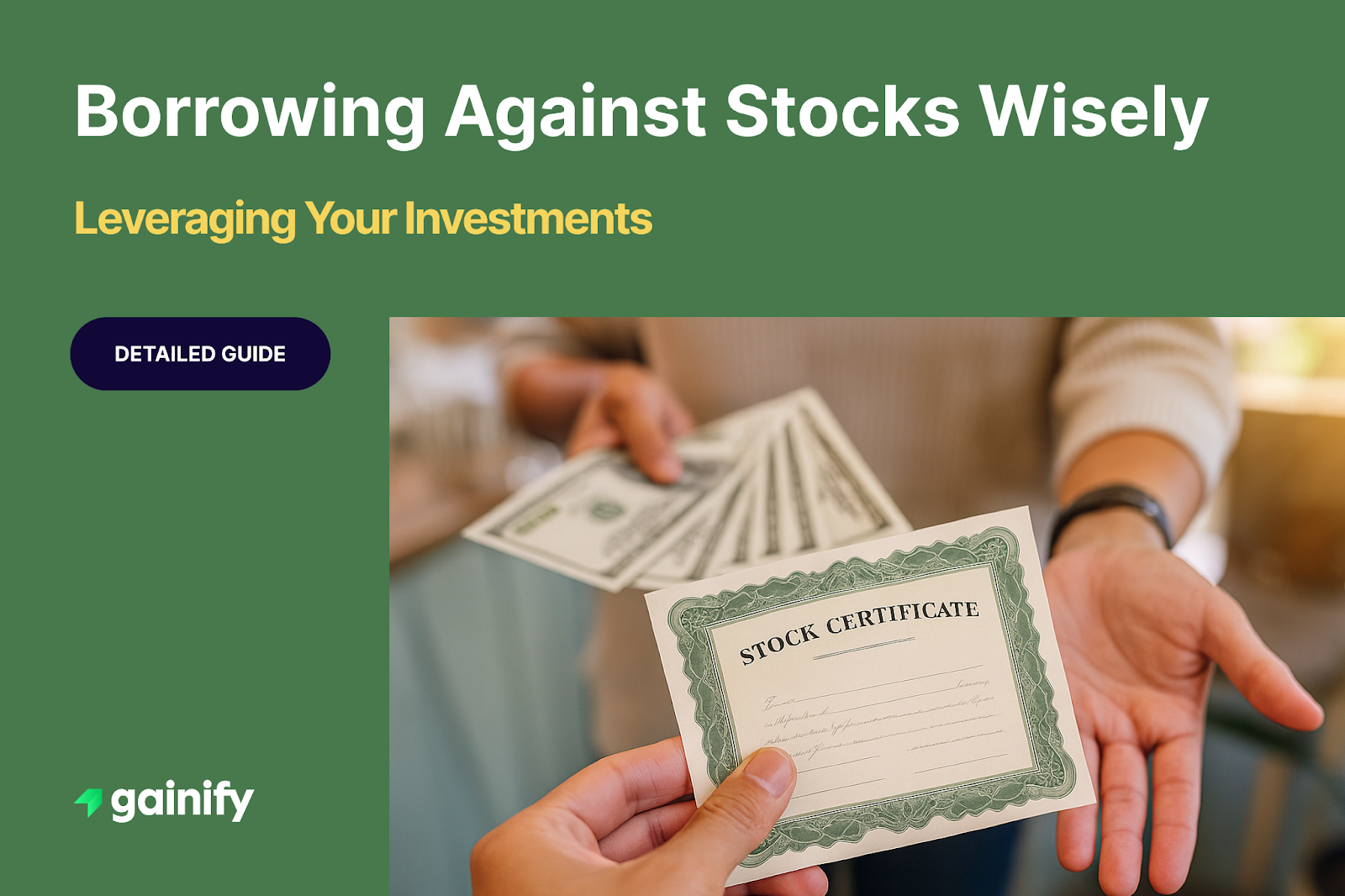 borrowing against stocks