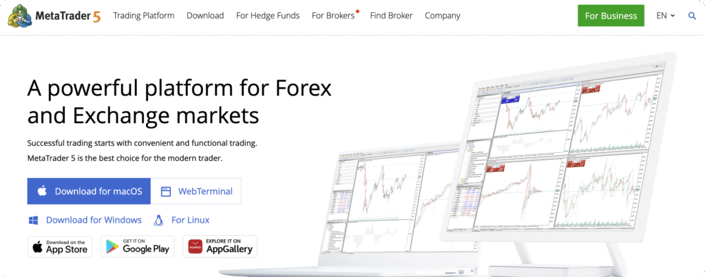Algorithmic Trading Software - MetaTrader 5