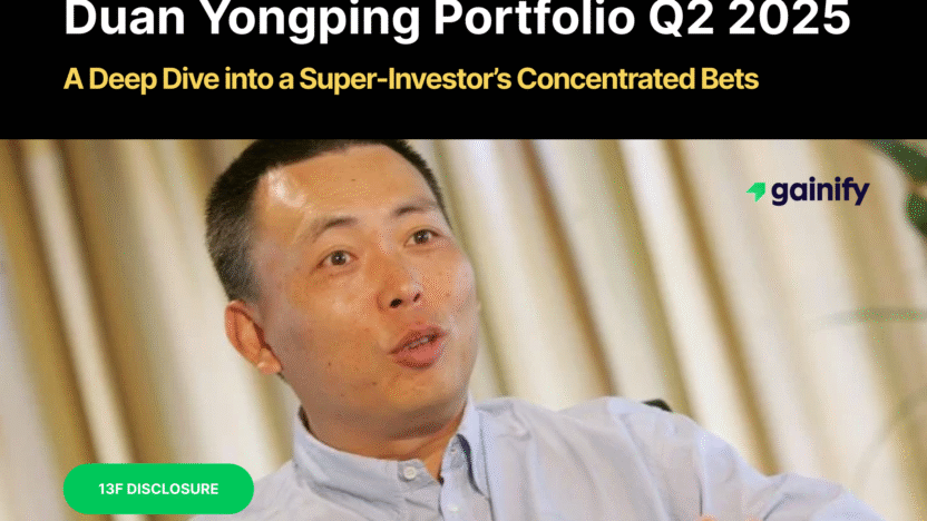 Duan Yongping Portfolio