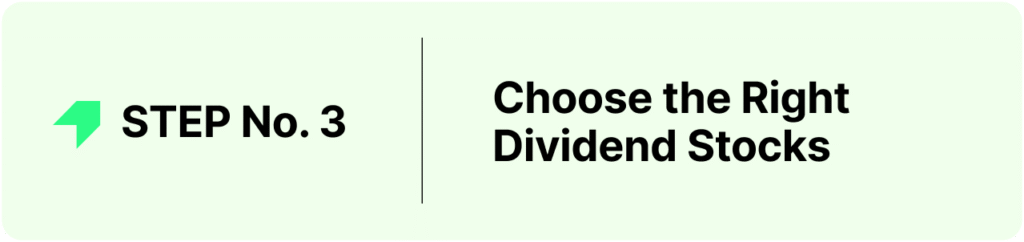 How to Retire on Dividends - Choose the Right Dividend Stocks