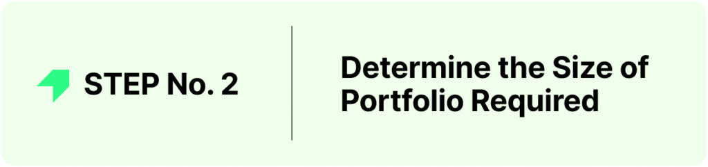 How to Retire on Dividends - Determine the Size of Portfolio Required