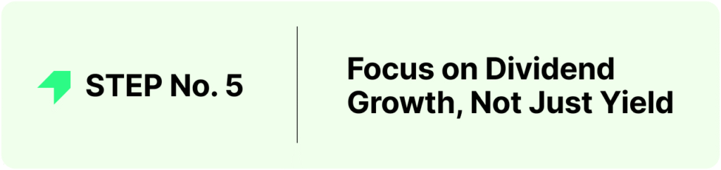 How to Retire on Dividends - Focus on Dividend Growth, Not Just Yield