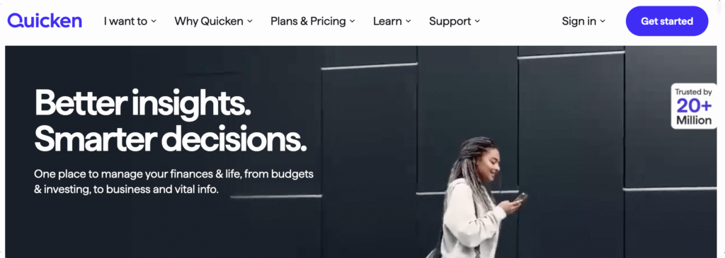 investment portfolio management software - Quicken