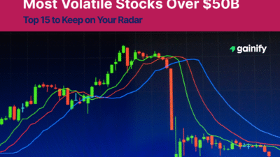 most volatile stocks