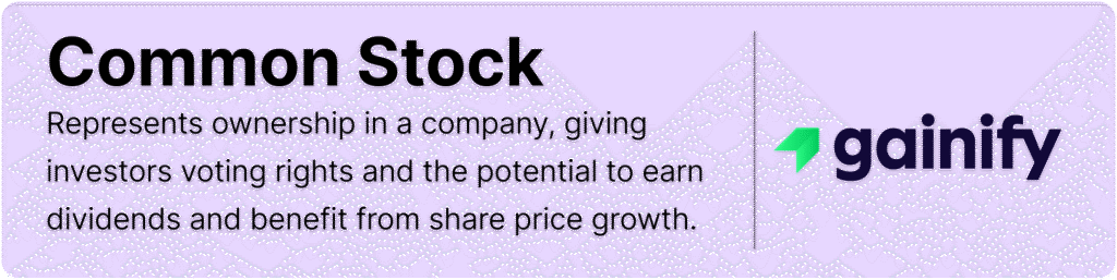 How Do Stocks Work - Common Stock