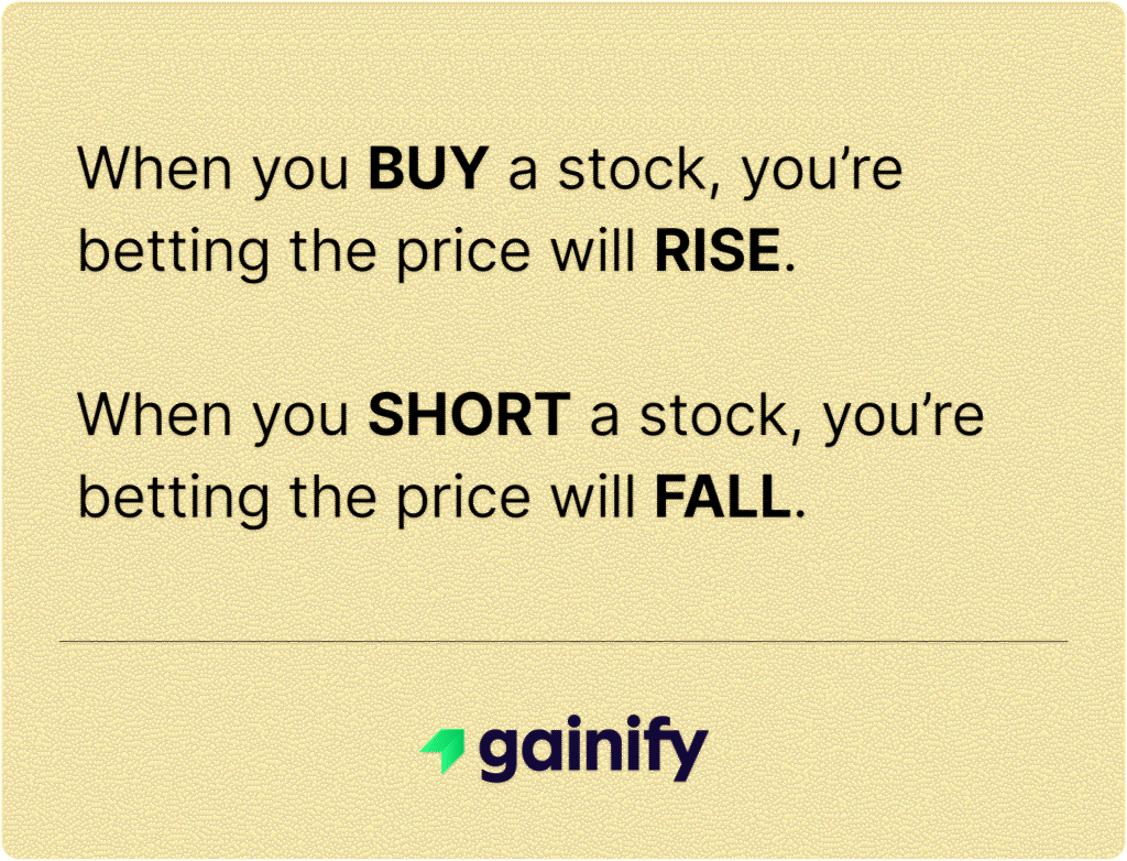 What Does It Mean to Short a Stock