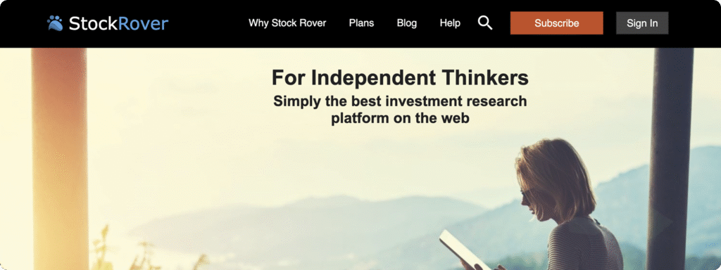 best stock screeners - Stock Rover