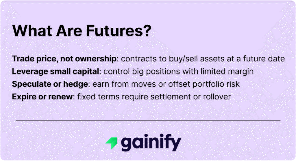 futures vs stocks - What Are Futures