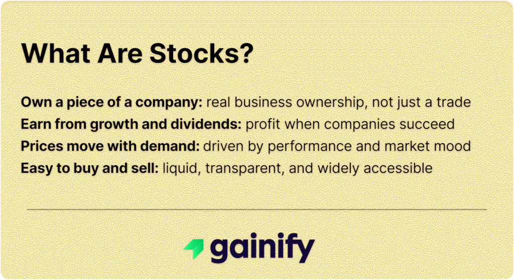 mutual funds vs stocks - What Are Stocks