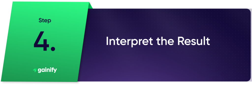 Debt-to-Equity Ratio - Interpret the Result