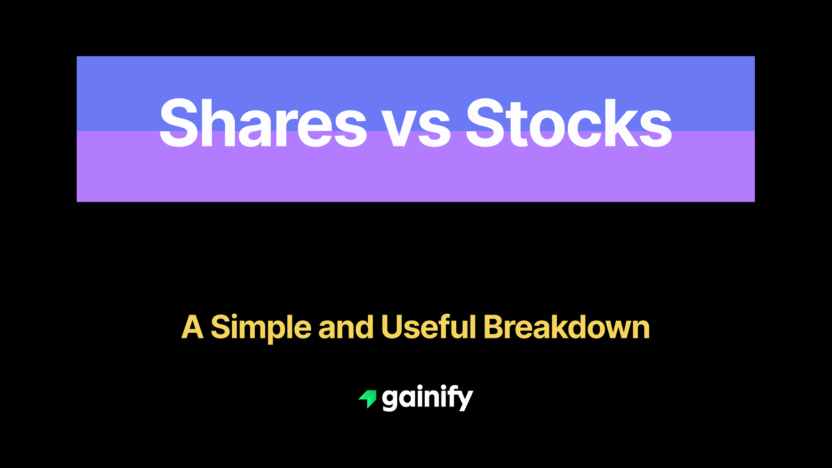 shares vs stocks