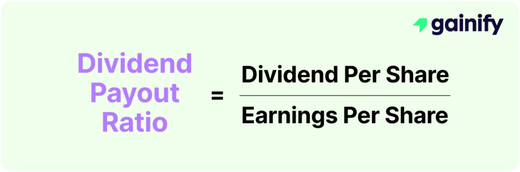 Dividend payout ratio