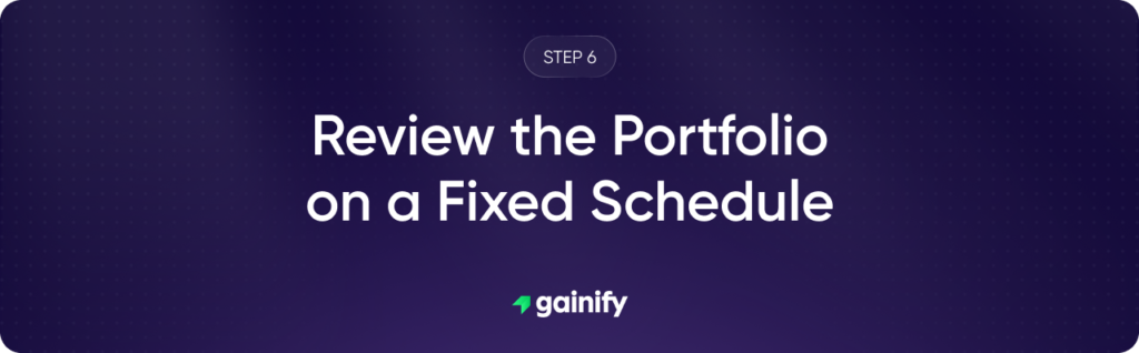 Invest with confidence - Step 6