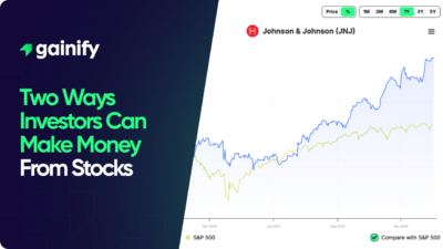 What Are the Two Ways Investors Can Make Money From Stocks