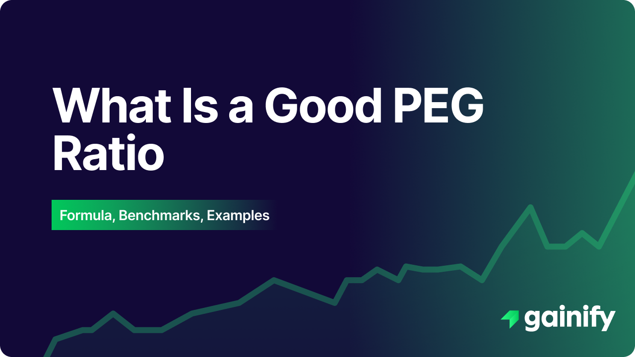 What Is a Good PEG Ratio [2026] | Get Smarter in 5 Minutes