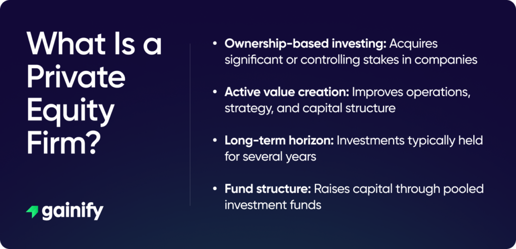 What Is a Private Equity Firm - Definition