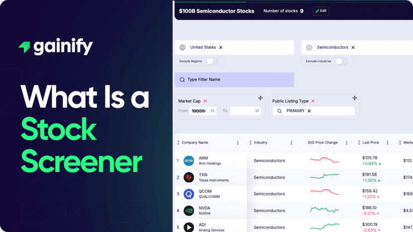 What Is a Stock Screener