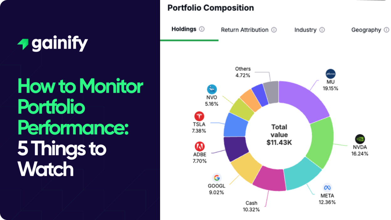 How to Monitor Portfolio Performance