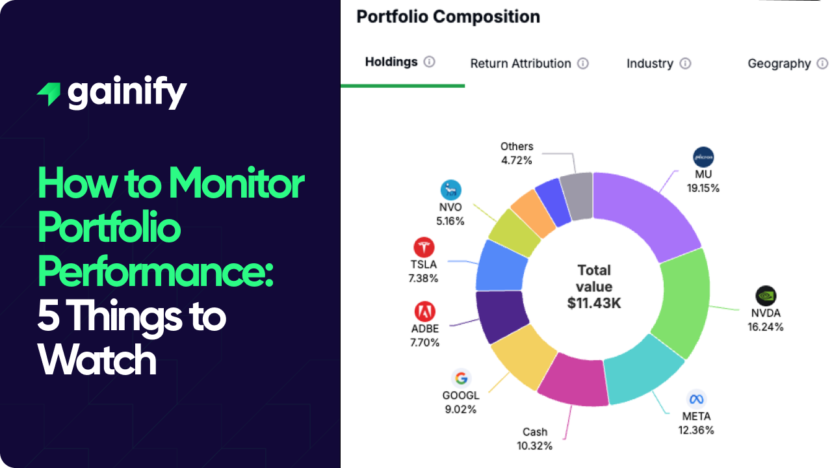How to Monitor Portfolio Performance
