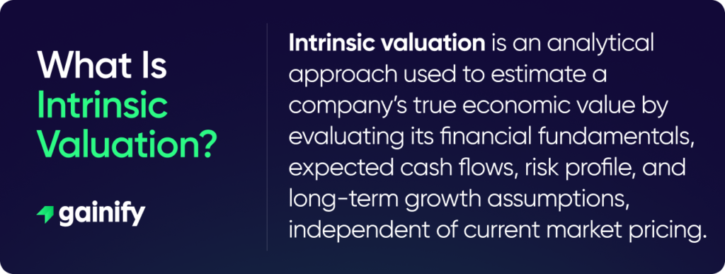 what is intrinsic valuation - defitnition