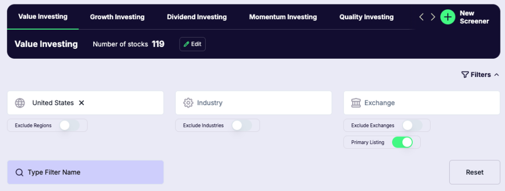 how to use stock screeners - Define your investment strategy